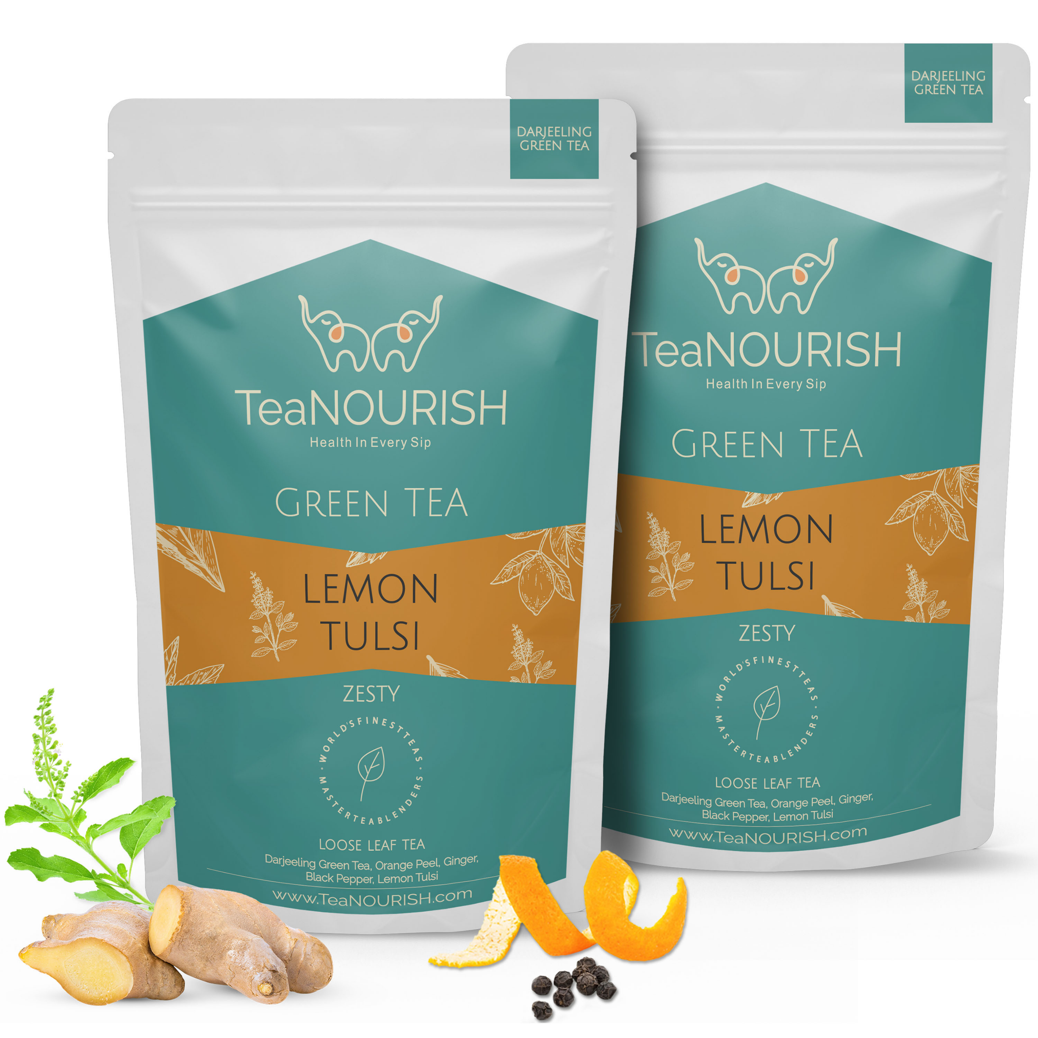 Lemon Tulsi Green Tea