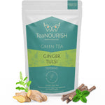 Load image into Gallery viewer, ginger tulsi green tea
