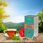 Load image into Gallery viewer, Hibiscus Cinnamon Green Tea - 20 Tea Bags
