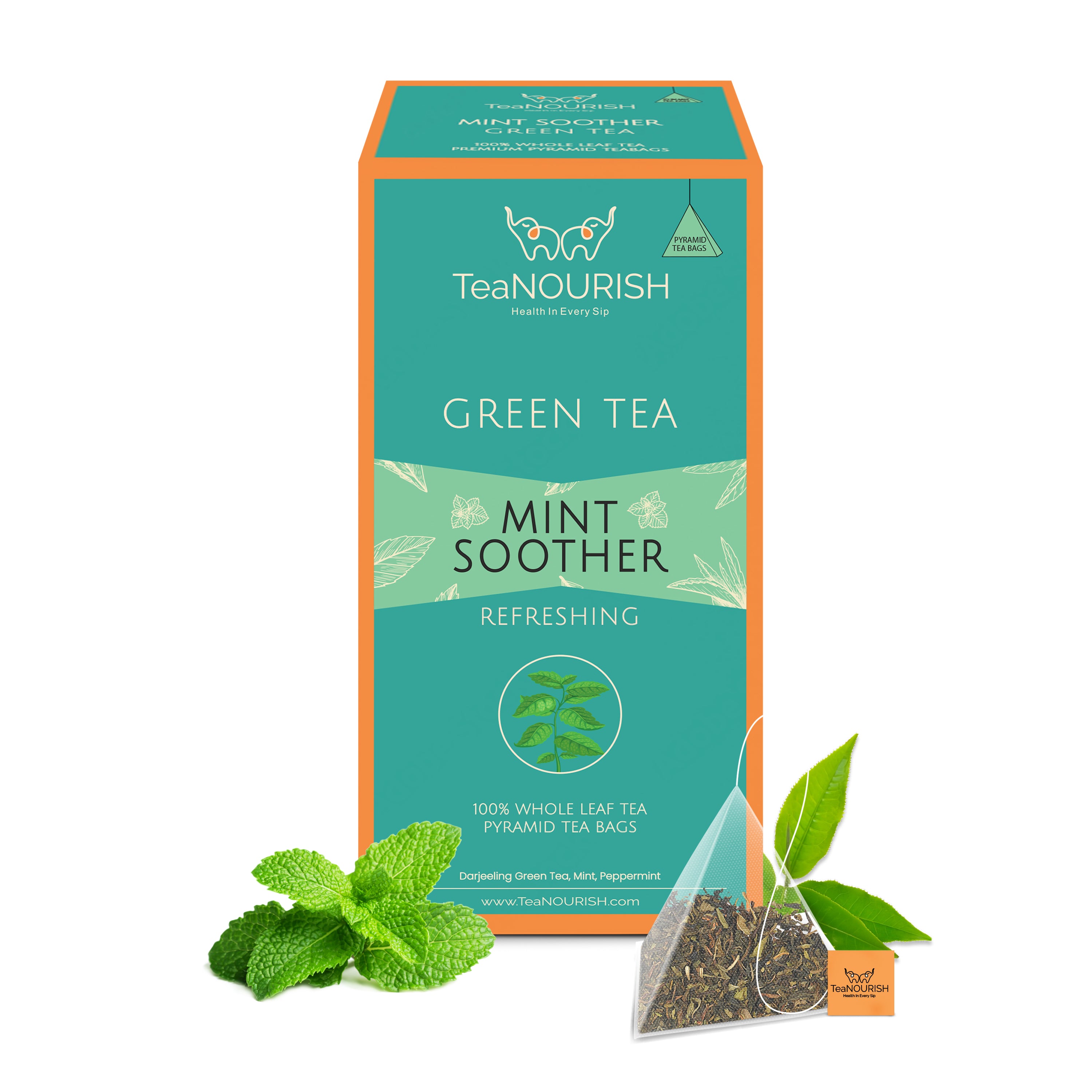 Mint Soother Green Tea - 20 Tea Bags