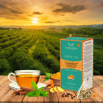 Load image into Gallery viewer, Turmeric Ginger Green Tea - 20 Tea Bags
