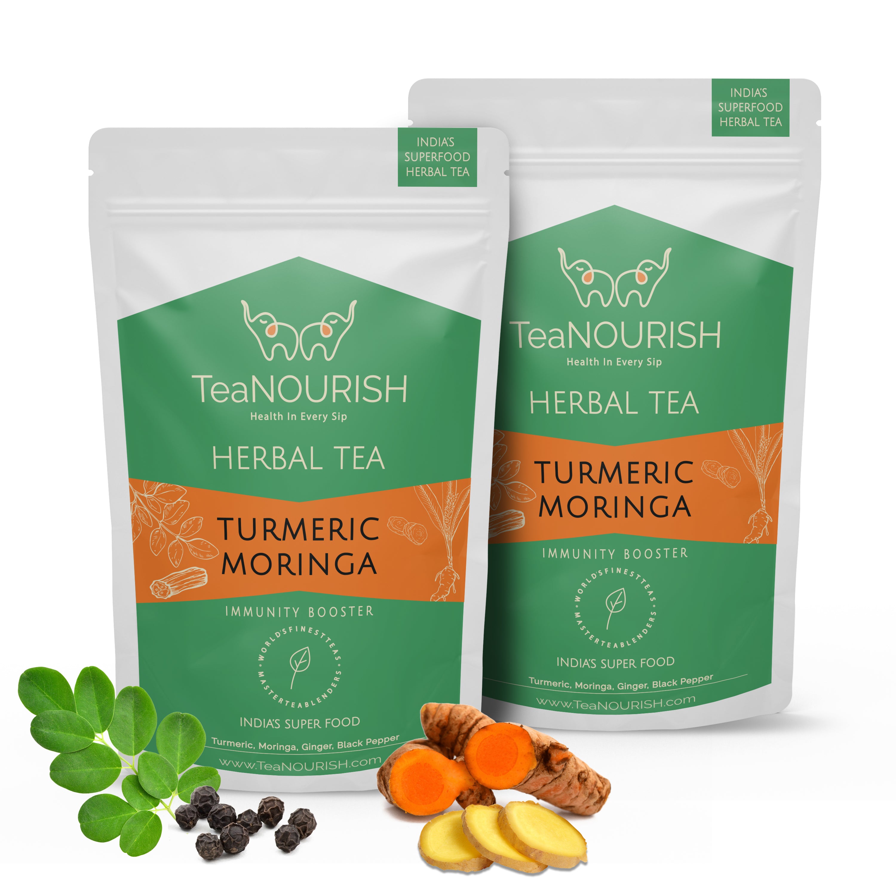 Turmeric Moringa Herbal Tea