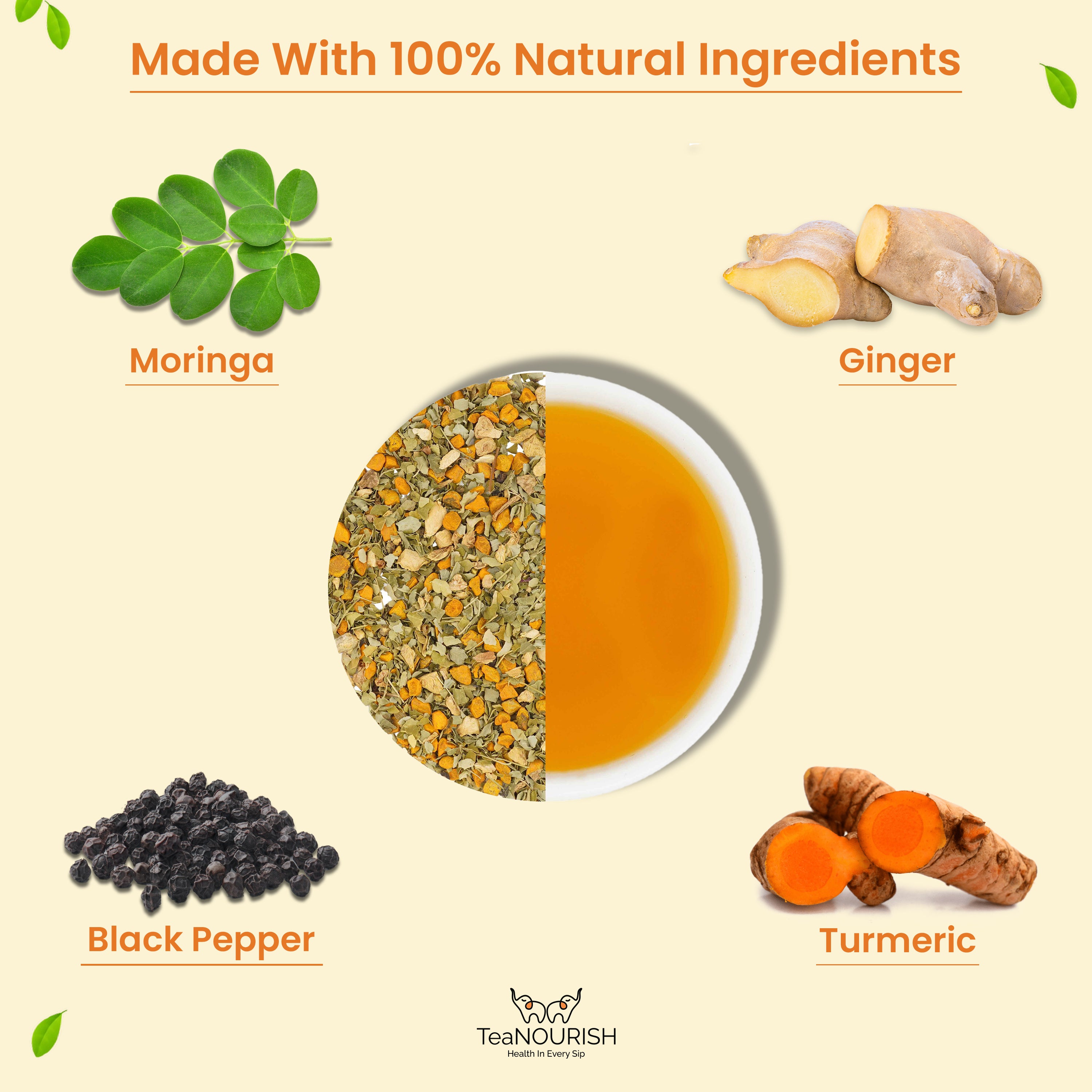 turmeric moringa tea benefits