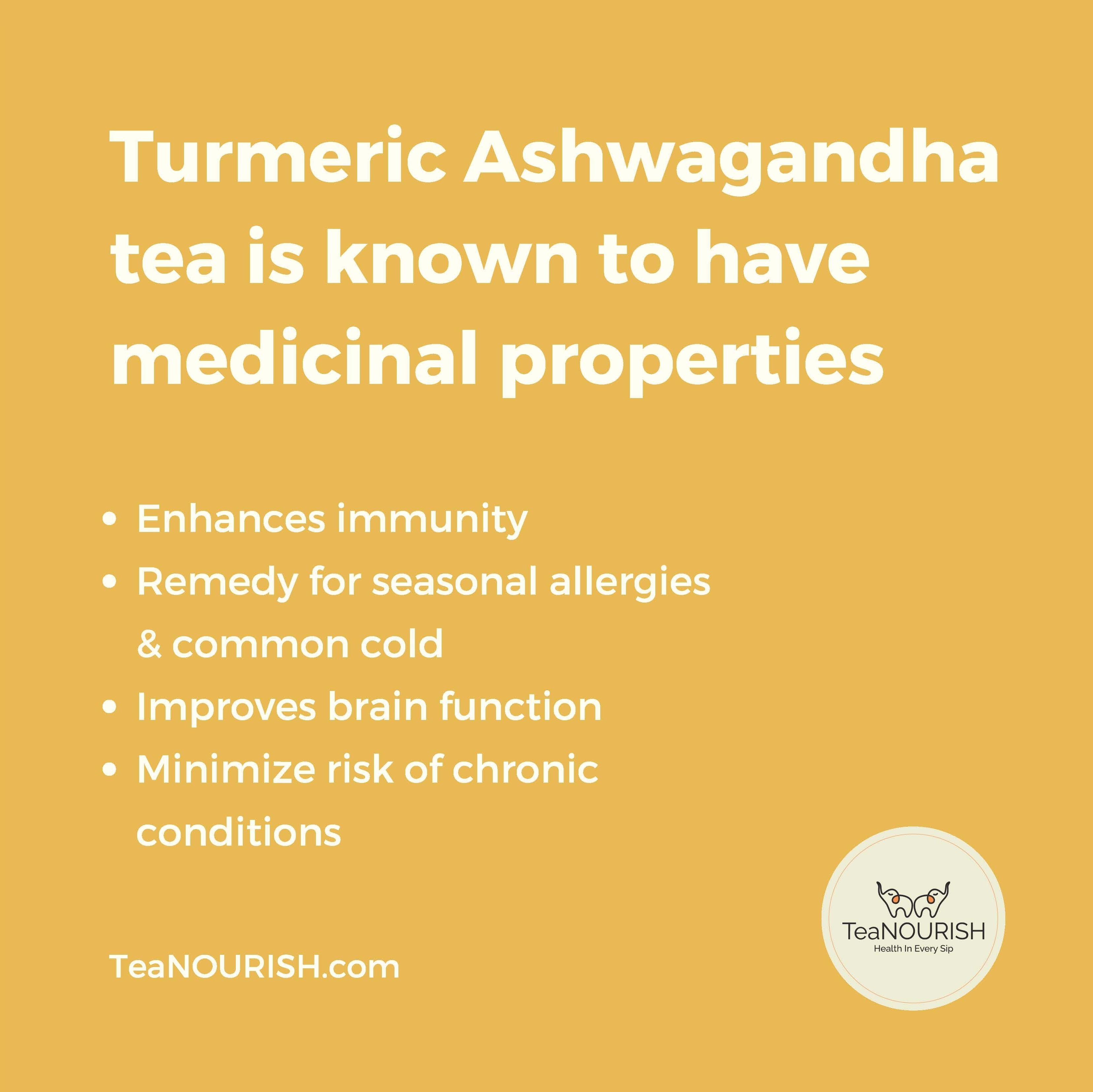 Turmeric Ashwagandha Herbal Tea